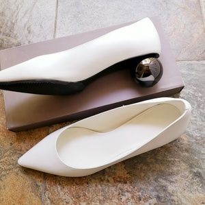 Charles & Keith White Heels
